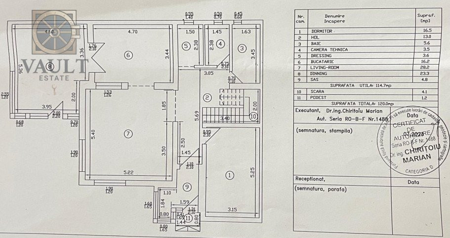 Vila cartier rezidential 8 Camere  - FUNDENI - Campus scolar - 