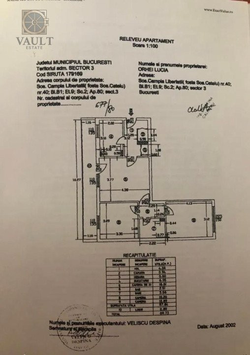 Apartament 3 camere - Priveliste Minunata - Campia Libertatii -