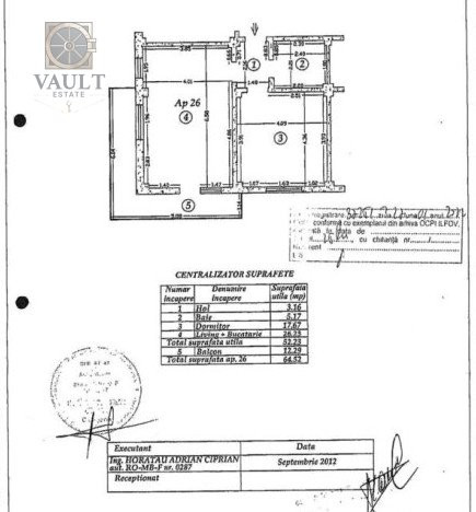 Apartament 2 camere BALCON 12MP - Fundeni 