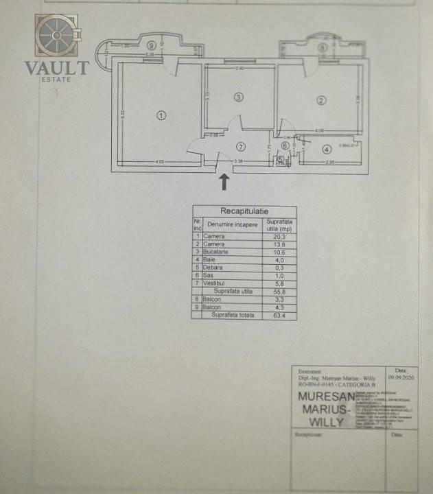 Apartament 2 Camere -Bloc Reabilitat- Bld.1 Decembrie 1918 Metrou