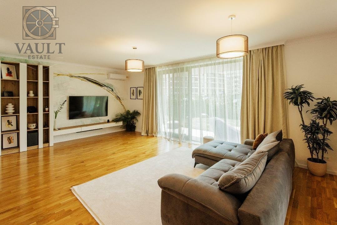 Apartament 4 camere- Baneasa- Curte proprie- Mobilat/Utilat Ultramodern 