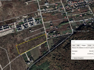 Teren Intravilan 27580 Mp 2 Fronturi -Baneasa