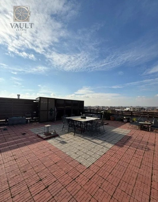 Penthouse 4 camerede decoamndat+piscina+terasa Pipera-Iancu Nicolae