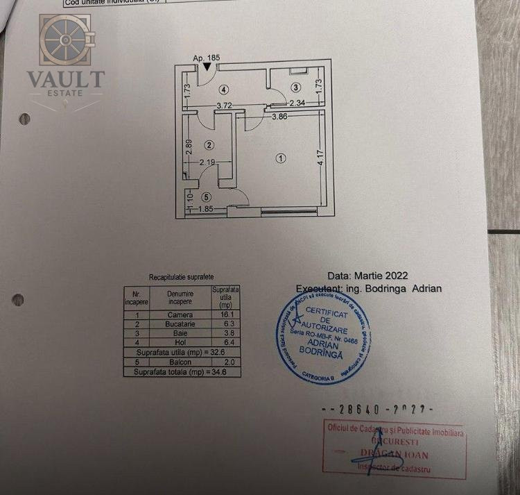 Garsoniera Plaza Residence- Faza 4-Boxa inclusa in pret