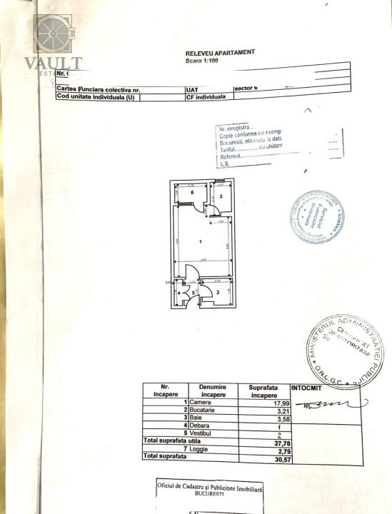 GARSONIERA - PRETABILA PENTRU LOCUIT SAU INVESTITIE- PLAZA MALL