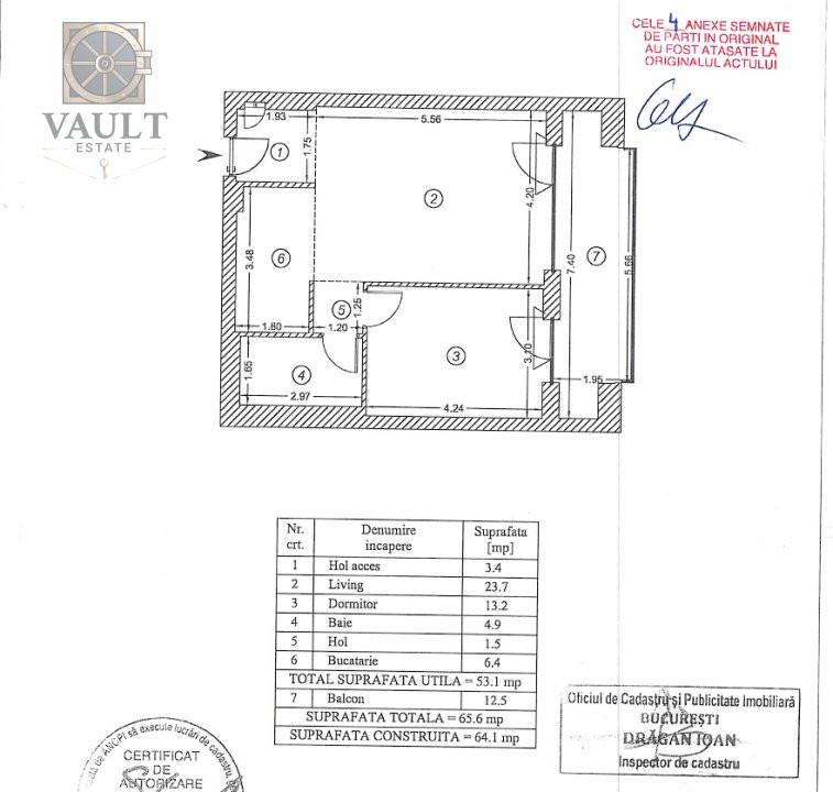 Apartament 2 Camere Premium ONE COTROCENI PARK