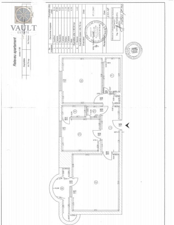 APARTAMENT 2 CAMERE-NASAUD-TRAFIC GREU-DECOMANDAT-65MP