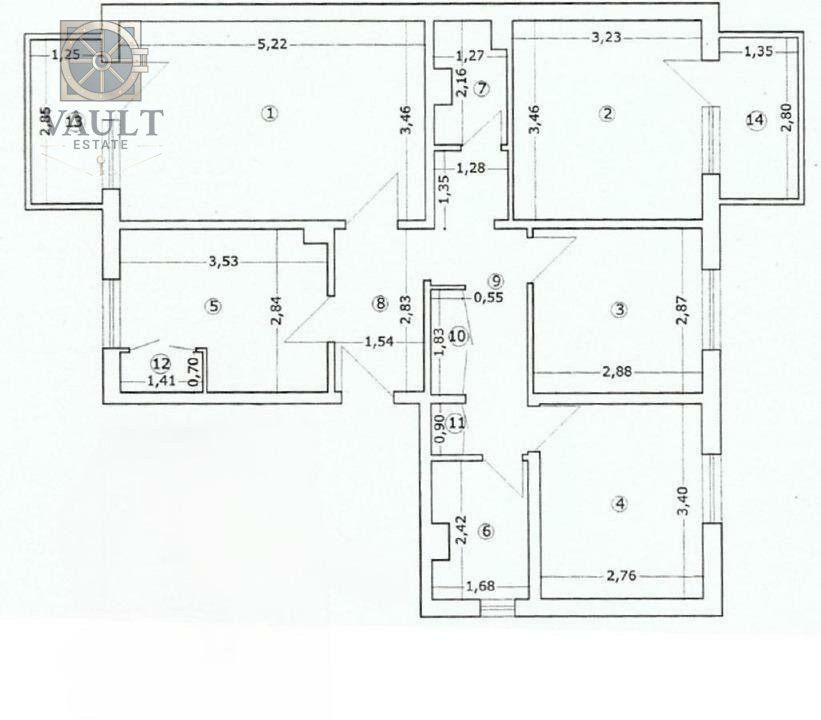 Apartament 4 camere - RENOVAT INTEGRAL RECENT - 4 minute METROU AUREL VLAICU 