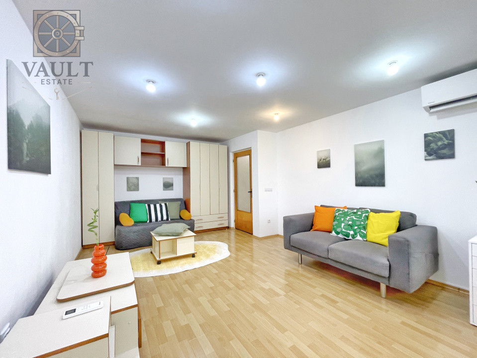 Garsoniera - 41 mp - decomandata - imobil 1991 - zona Lujerului