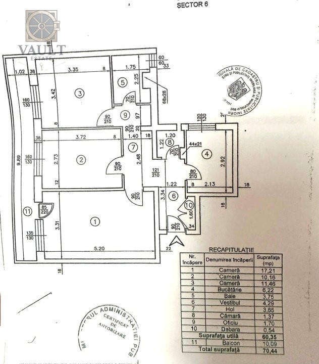 3 CAMERE DECOMANDAT - METROU BRANCUSI (1 MINUT) -DRUMUL TABEREI