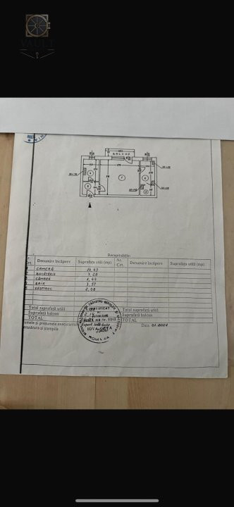 Garsoniera - BLOC MIXT SI ANVELOPAT - zona SEBASTIAN 