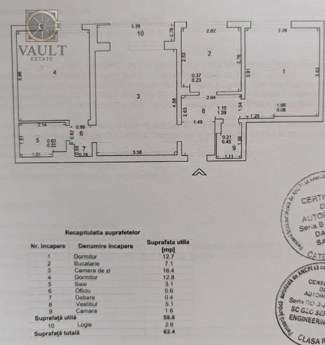 Apartament 3 camere Drumul Taberei