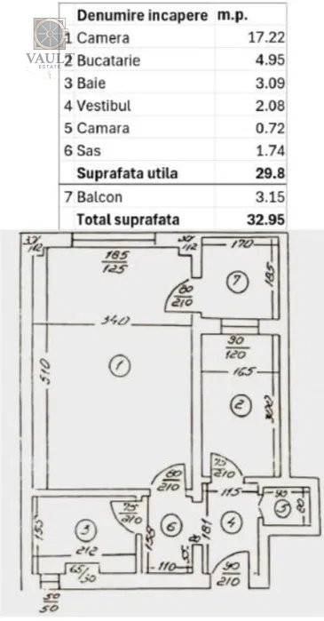 Garsoniera   -  Mega Mall - Piata Delfinului - Bd Chisinau