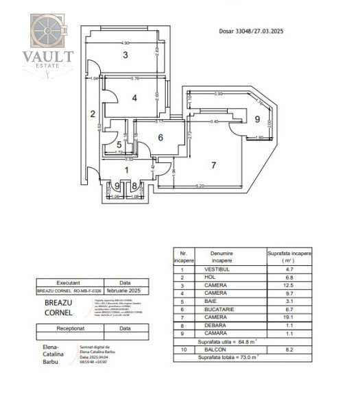 APARTAMENT 3 CAMERE / RENOVAT / MOBILAT & UTILAT / BLOC ANVELOPAT / LUJERULUI   