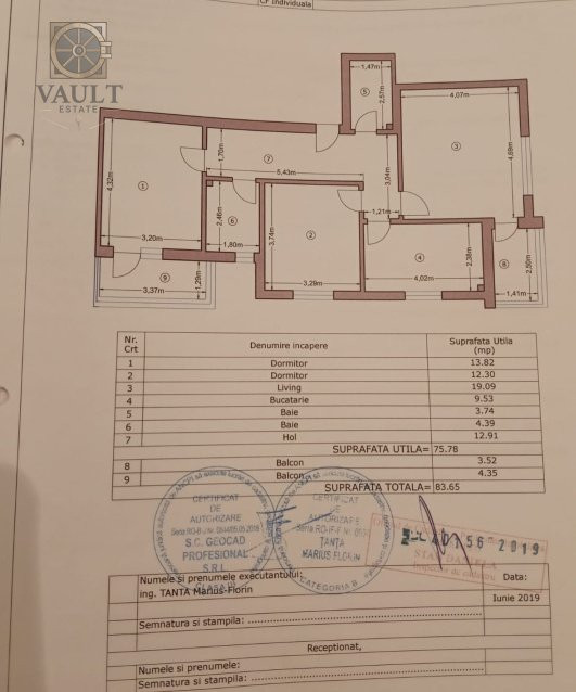 APARTAMENT 3 CAMERE-METALURGIEI-2 BALCOANE-2 BAI-PARCARE-DECOMANDAT