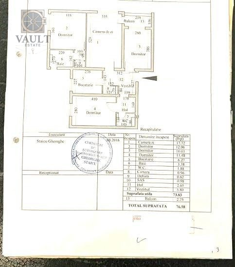 APARTAMENT 4 CAMERE - PARCUL IOR - SCOALA NR.159 HAMBURG - TITAN