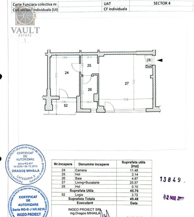 Apartament 2 camere Berceni