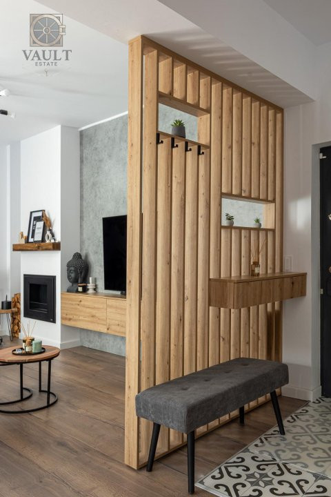 Vila complet mobilată, 149 mp, curte proprie și terasă – Trapezului