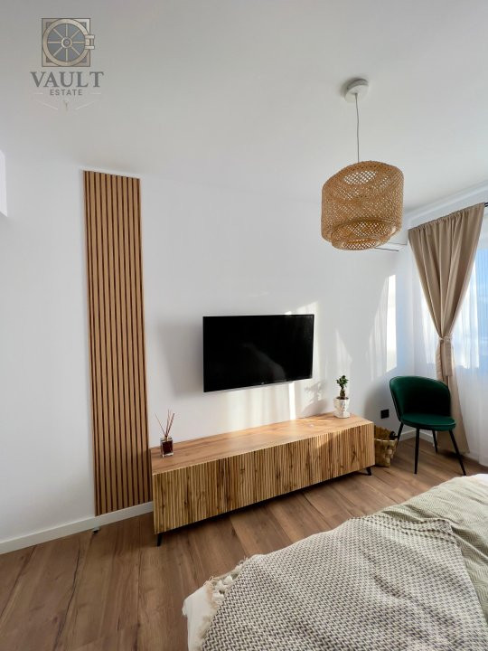 Vila complet mobilată, 149 mp, curte proprie și terasă – Trapezului