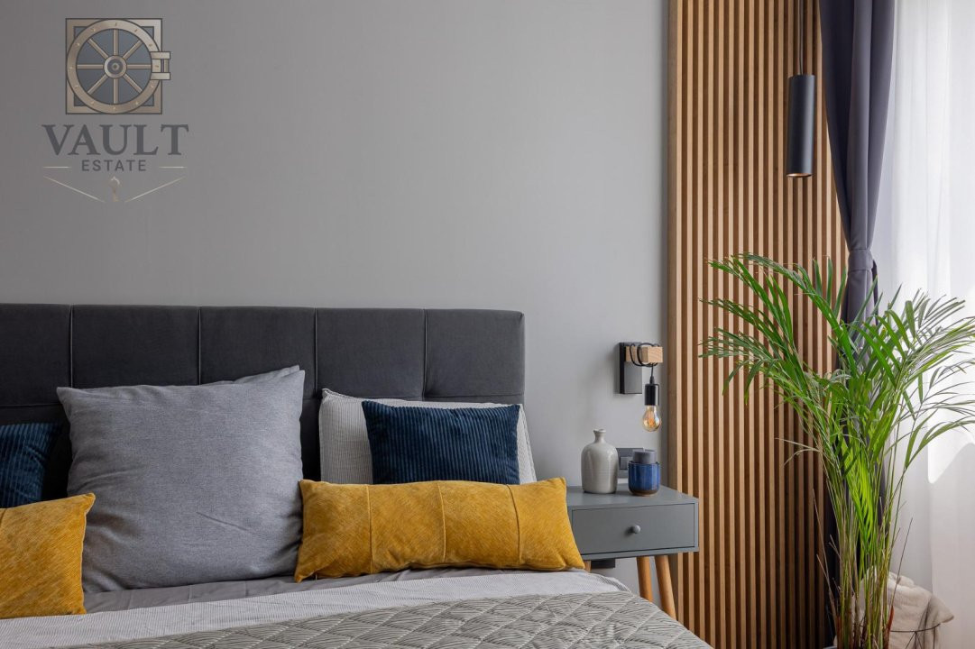 Vila complet mobilată, 149 mp, curte proprie și terasă – Trapezului