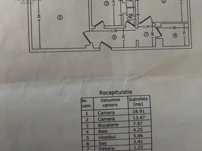 Apartament 2 camere -Decebal 