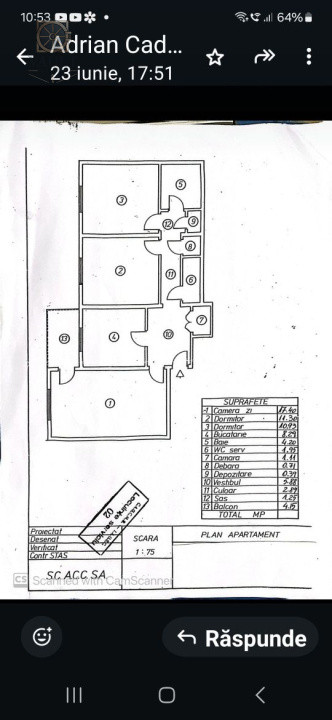 APARTAMENT 3 CAMERE-GHENCEA-DECOMANDAT-2 BAI