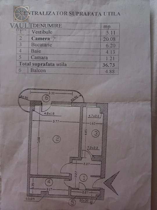 Garsoniera - Lacul Tei - Universitatea de Constructii