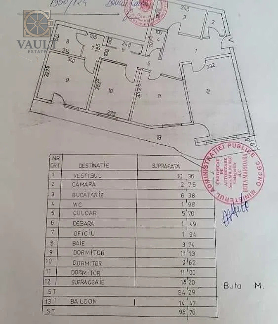 APARTAMENT 4 CAMERE - DECOMANDAT - METROU TINERETULUI 