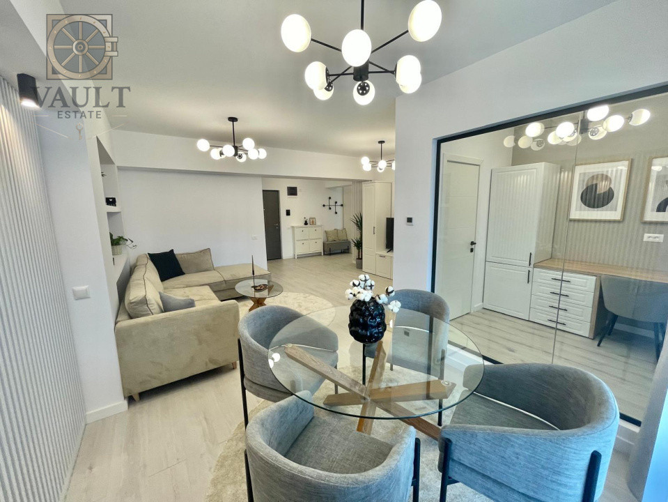 APARTAMENT 3 CAMERE - MOBILAT UTILAT - BLOC NOU - LUJERULUI