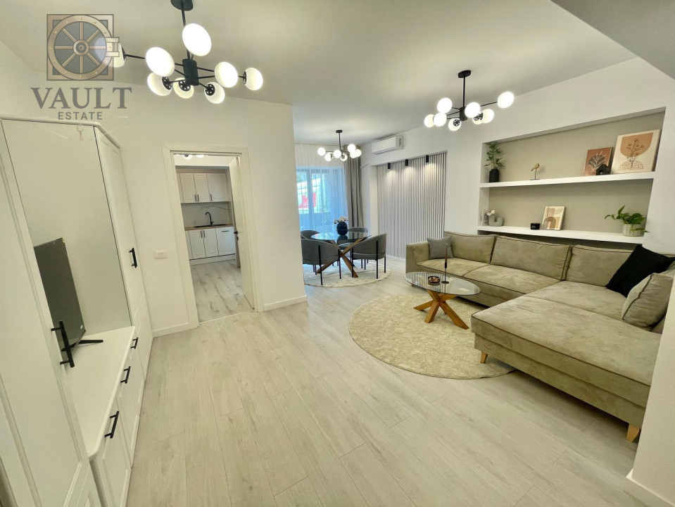 APARTAMENT 3 CAMERE - MOBILAT UTILAT - BLOC NOU - LUJERULUI