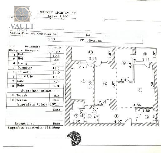 APARTAMENT 3 CAMERE - MOBILAT UTILAT - BLOC NOU - LUJERULUI