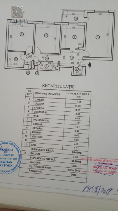 APARTAMENT 3 CAMERE-RAHOVA-VICINA-DECOMANDAT-2 BAI-MOBILAT UTILAT