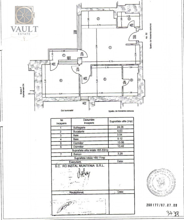 Apartament 3 camere - Titan