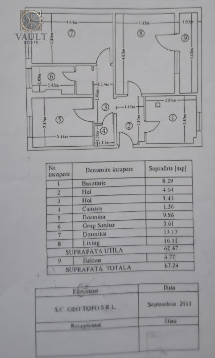 Apartament 3 camere - Titan