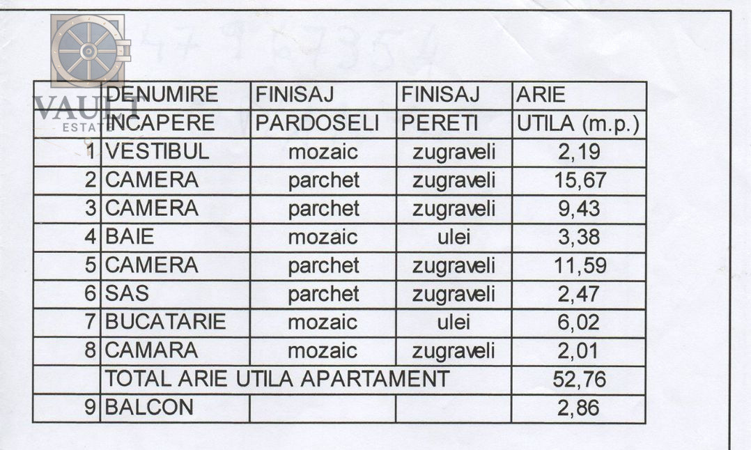 Apartament 3 camere - Mega Mall - Vatra Luminoasa
