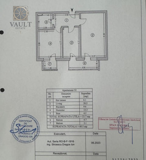 Apartament 2 camere - LOC DE PARCARE INCLUS - zona BERCENI