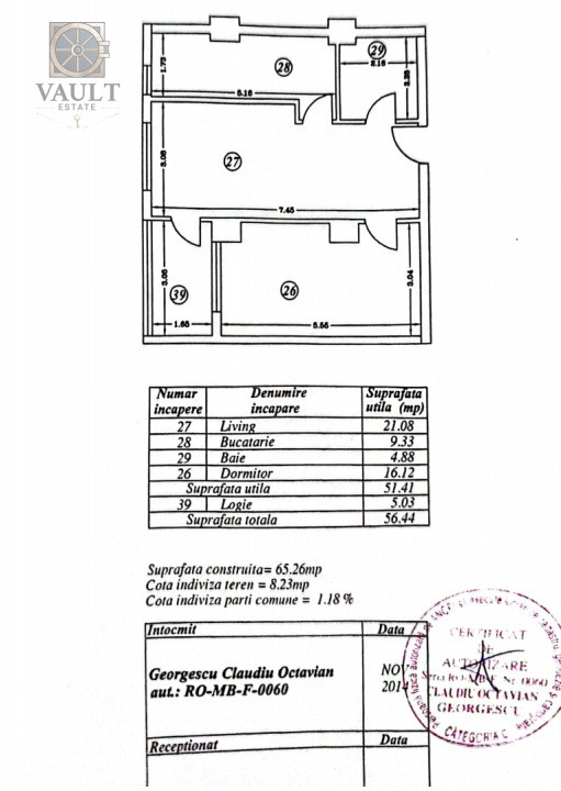 Apartament 2 camere - ParkLake - Dristor