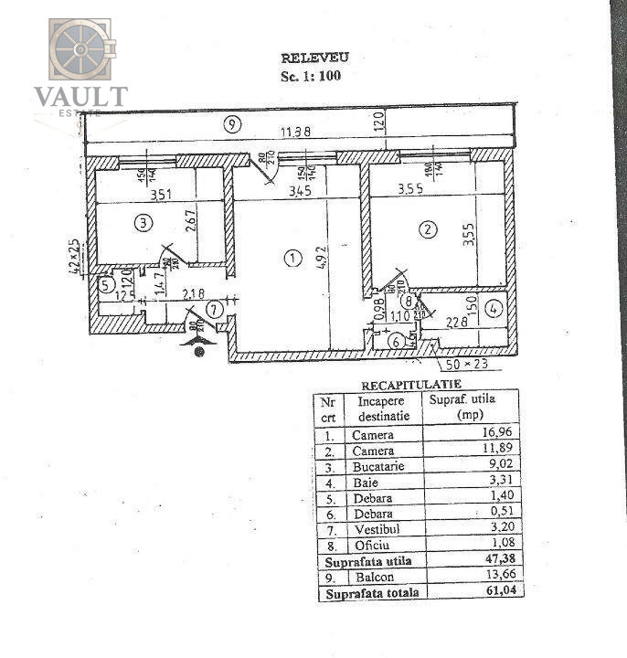 APARTAMENT 2 CAMERE - ETAJUL 3 - AFI COTROCENI