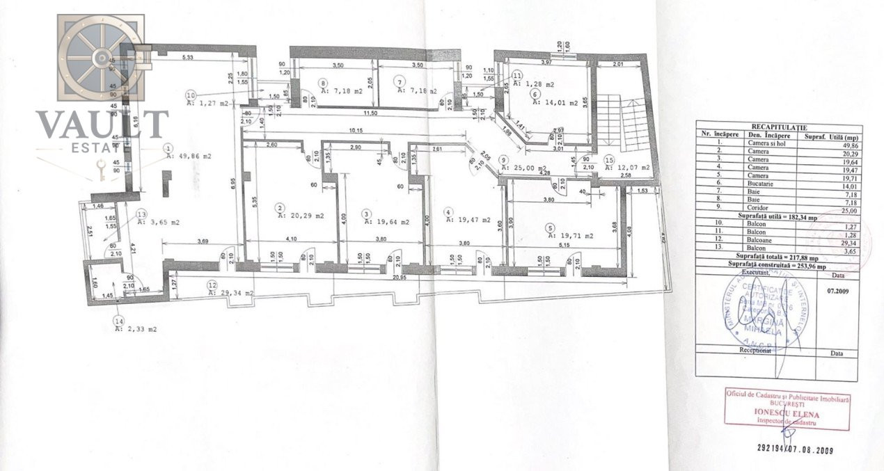 Penthouse - 5 camere - Unirii - Marasesti