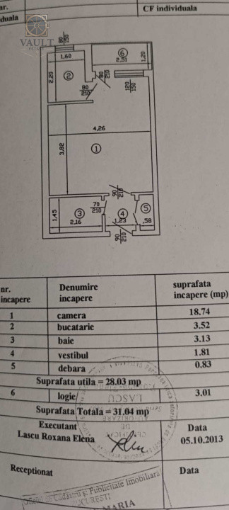 Garsoniera   - Metrou Costin Georgian 