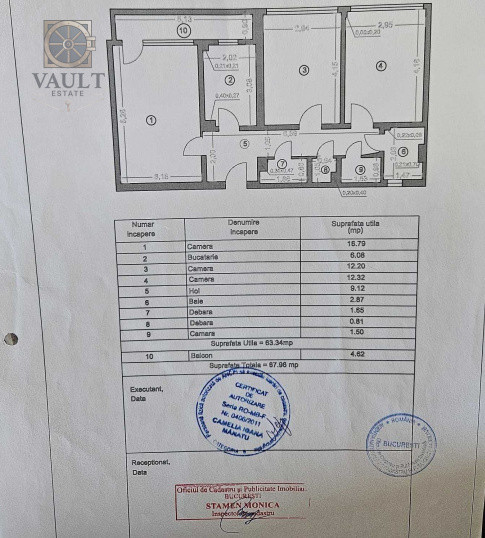 Apartament 3 Camere + Boxa 11mp - Teiul Doamnei - Colentina