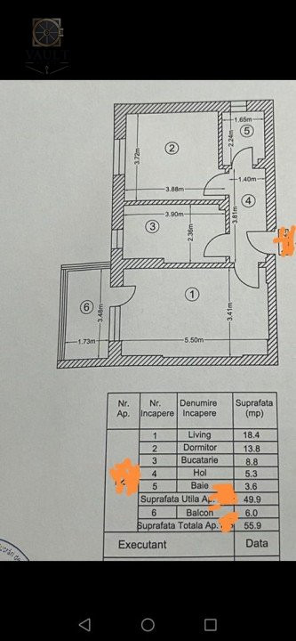 Apartament 2 camere- Militari Residence