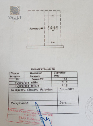 Apartament 2 camere -54,4MP -Pallady 