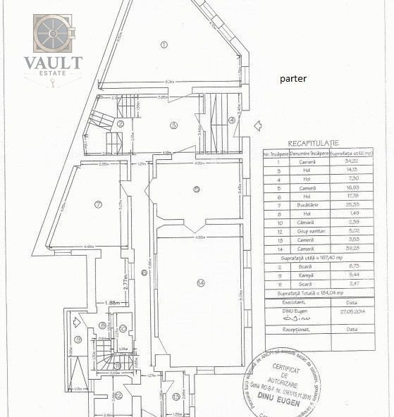 Casa INDIVIDUALA - S+P+1+M - 5 minute de metrou TINERETULUI