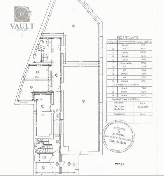 Casa INDIVIDUALA - S+P+1+M - 5 minute de metrou TINERETULUI