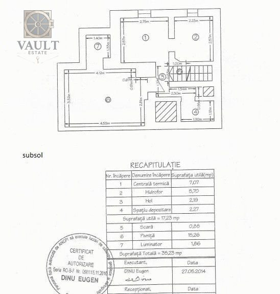 Casa INDIVIDUALA - S+P+1+M - 5 minute de metrou TINERETULUI