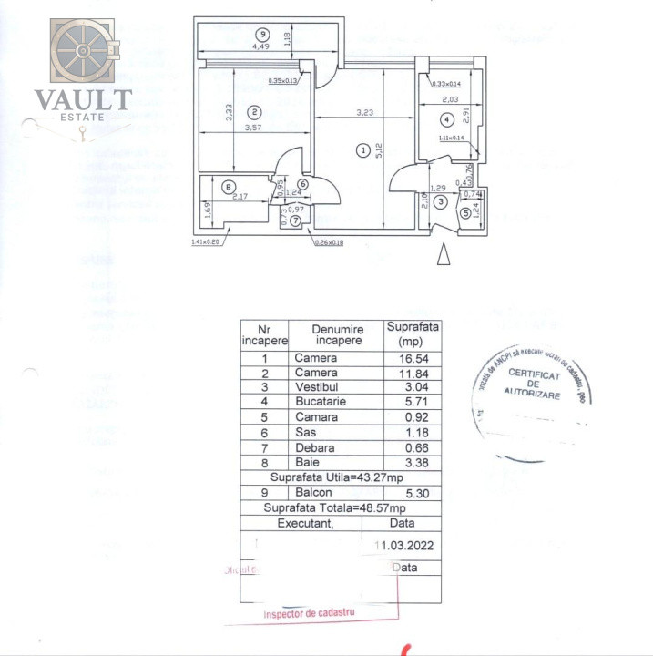 APARTAMENT 2 CAMERE - STADIONUL NATIONAL - PARCUL IOR