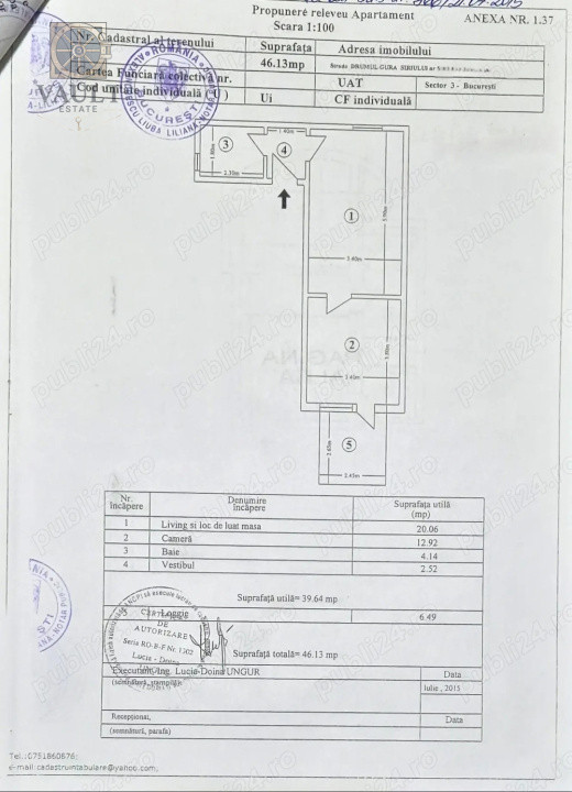  2 camere - BLOC NOU - Loc de parcare Inclus - Theodor Pallady