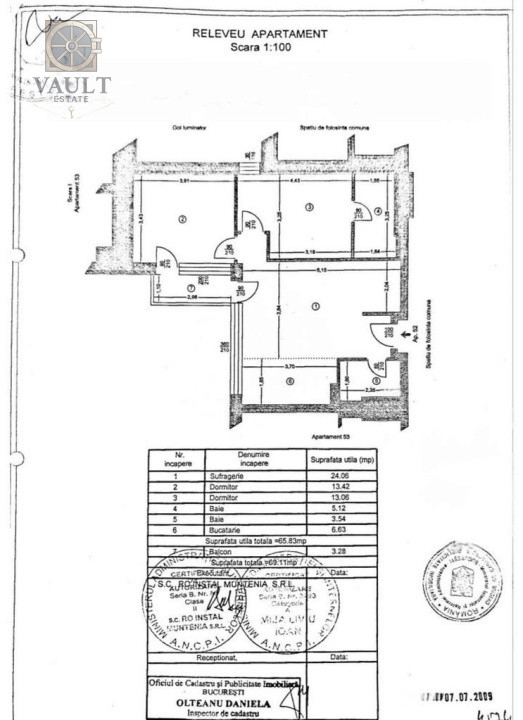 Apartament 3 camere - Titan