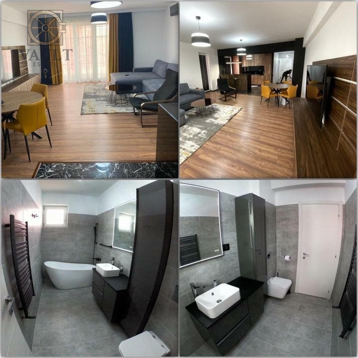 Apartament 3 camere - LOC DE PARCARE INCLUS - BALCON 28 MP  - zona SISESTI 